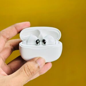 YW15 Active Noise Cancelling Earbuds – White